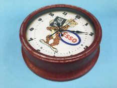 A modern 'Esso' clock
