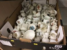 Collection of crested china