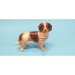 A cast model of a Spaniel