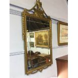 Gilt framed mirror