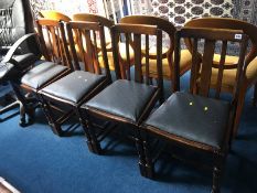 Set of four ok dining chairs