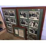 Quantity of framed lobby cards