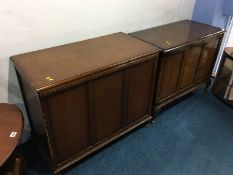 Two mahogany blanket boxes