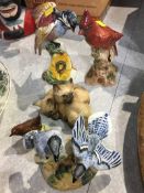 Various Beswick birds