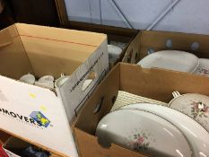 Noritake dinner service in four boxes