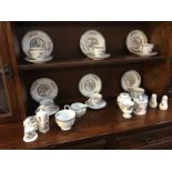 Collection of Wedgwood 'Kutani Crane'