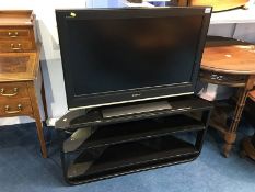 Sony Bravia TV and stand