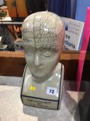 Phrenologists head