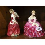 Two Royal Doulton figures