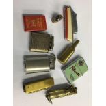 Collection of assorted lighters