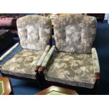 Pair of armchairs