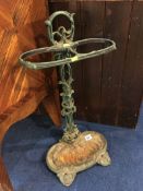 Art Nouveau stick stand