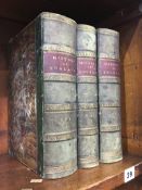 History of England, Hume and Smollett, 3 volumes