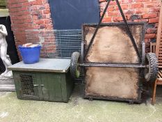 Trailer, dog kennel, plant pot etc.