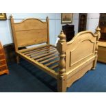 Continental pine three quarter bed