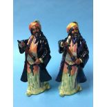 Two Royal Doulton 'Blue beards', HN 2105