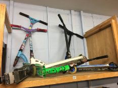 Six scooters