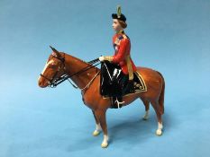 A Beswick model of H. M. Queen Elizabeth II on horseback