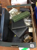 Box of metal ware