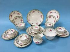 A Tuscan china tea set