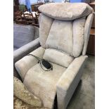 An electric recliner chair