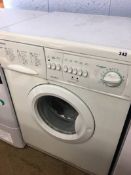 Indesit washing machine