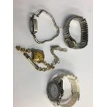 Various watches, including a 9ct gold ladies watch