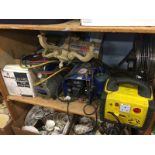 Quantity of tools, pump, fan etc.