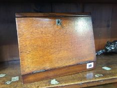 Mahogany stationary box