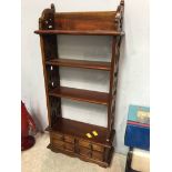 Mini Mahogany bookcase