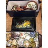 Various trays and a box of assorted