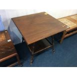 Edwardian mahogany occasional table