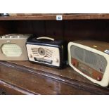 Three radios