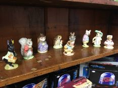 Various Beswick and Royal Albert figures