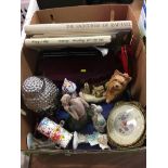 Box of assorted including a Golem and a Terrier etc.