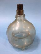 A 19th century glass insect trap