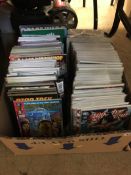 Quantity of comics; DC, Marvel etc.