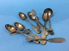 Various silver spoons, 6.3 oz