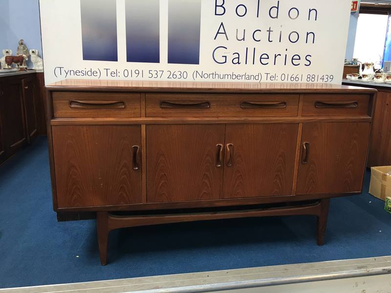 A G Plan teak sideboard, 151cm length