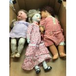 Various dolls