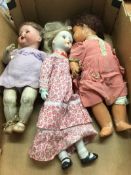 Various dolls