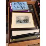 Assorted Hartlepool prints and books