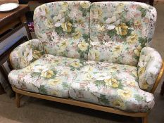 Ercol two seater settee