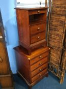 Two Stag chest of drawers