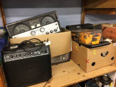 Various tools, amplifier etc.
