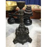 Bronze candlestick