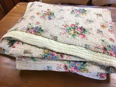 Floral Durham quilt