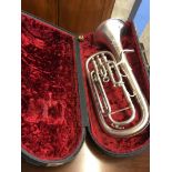 A Boosey and Hawkes tenor horn