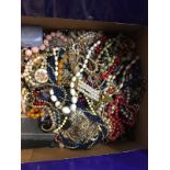 Large quantity of costume jewellery