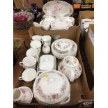 Large quantity of Wedgwood 'Posy' tea and dinner china